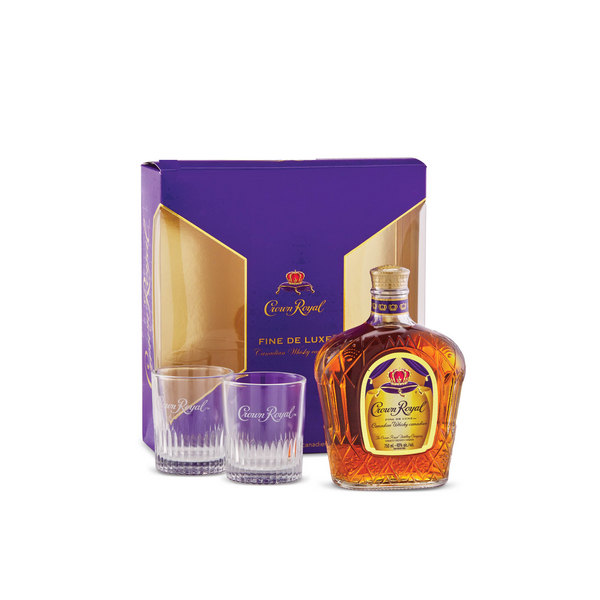 Crown Royal with Glasses Gift Pack