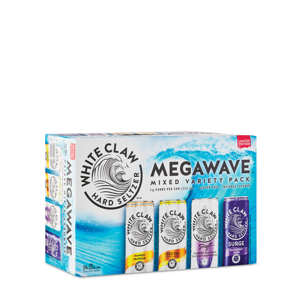 White Claw Megawave Mixed Variety Pack