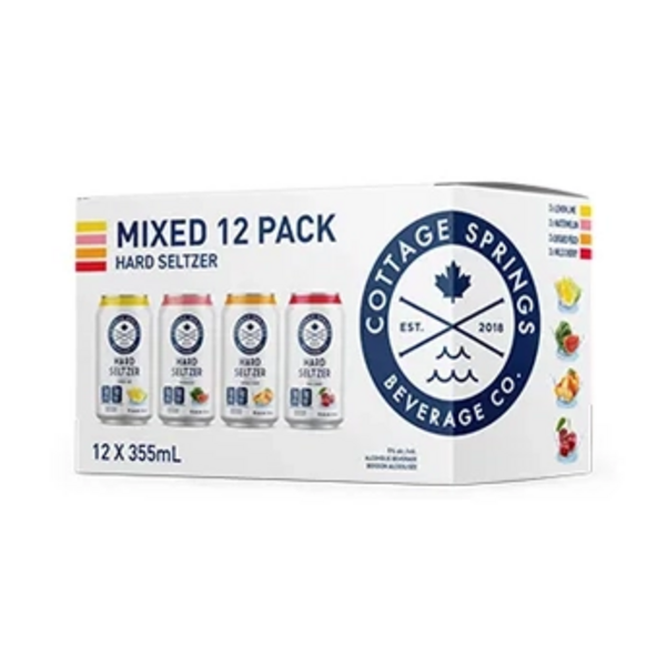 Cottage Springs Hard Seltzer Mixed Pack