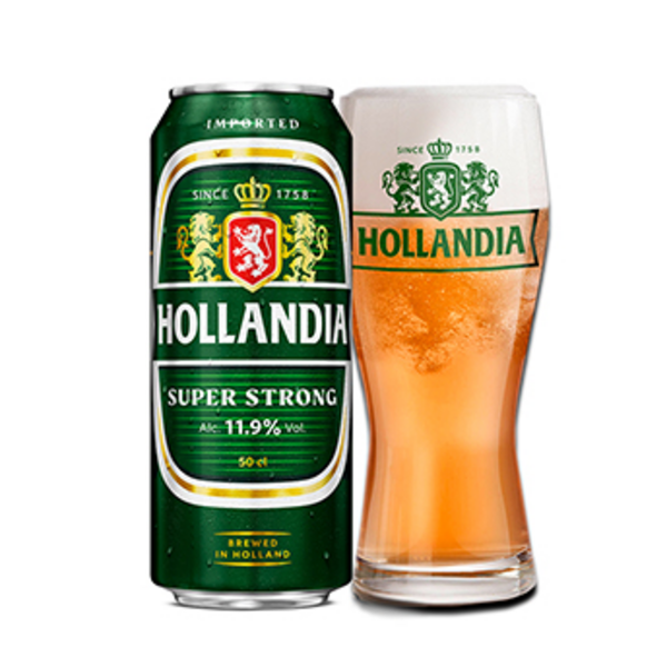 Hollandia Super Strong Lager