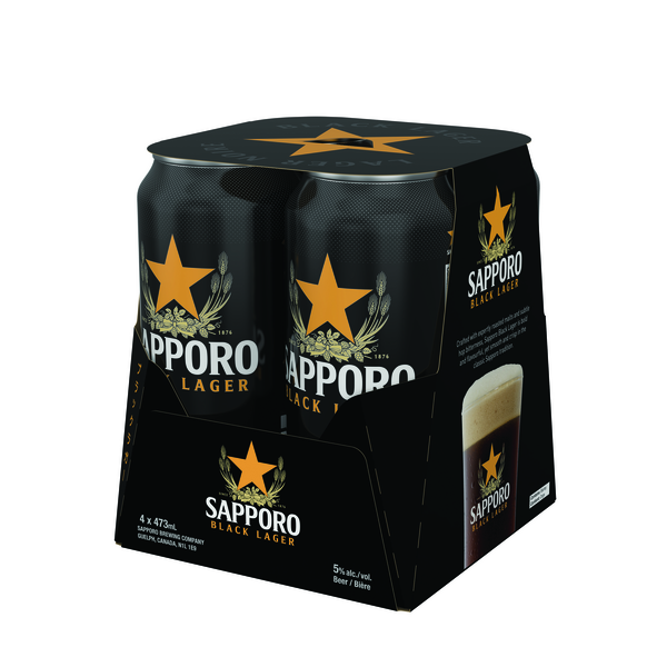 Sapporo Black Lager
