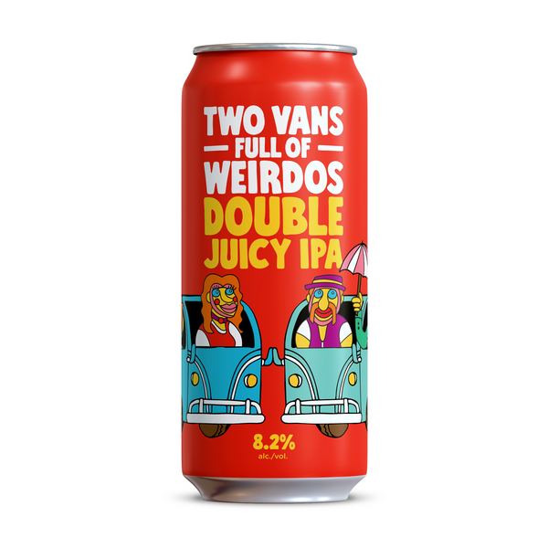 Refined Fool Two Vans Full of Weirdos Double Juicy DIPA