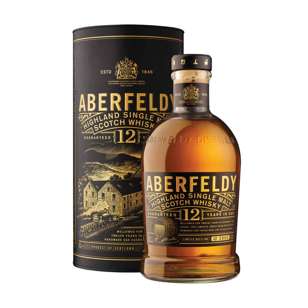 Aberfeldy 12 Year Old Highland Single Malt Scotch Whisky